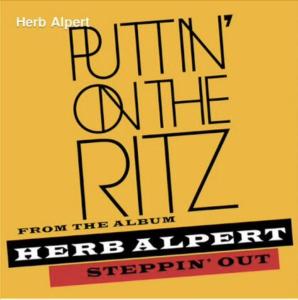 Herb Alpert: Puttin' On the Ritz US CD single