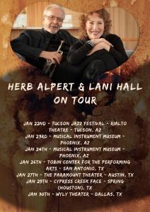 Herb Alpert & Lani Hall 2022 Concert Dates