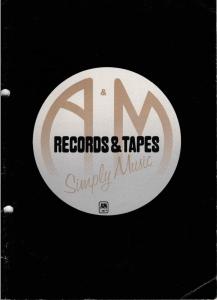 A&M Records, Ltd. 1973 catalog