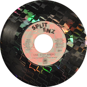 Split Enz: One Step Ahead UP 7-inch etched vinyl