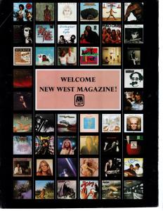 A&M Records: Welcome to New West Magazine US 1976