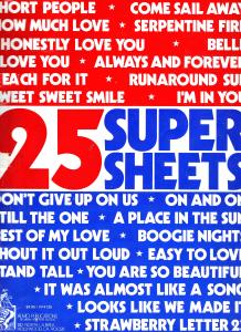 Almo Music: 25 Super Sheets US music book