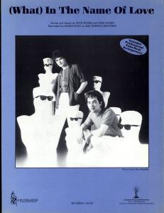 Almo Music: In the Name Of Love (What) US sheet music