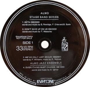 Almo Music: Stage Band Series US flex disc
