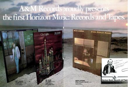 Horizon Records the first Horizon albums US ad