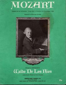 Waldo de los Rios: Mozart Symphony 40 Britain sheet music