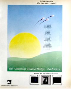 Windham Hill Records 1986 concerts US ad