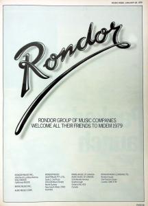 Rondor Music Group Britain ad