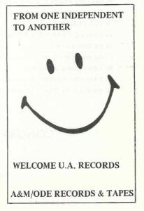 A&M Records Canada welcomes U.A. Records