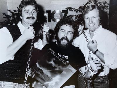 J.P. Guilbert promoting Chris DeBurgh's "The Getaway"