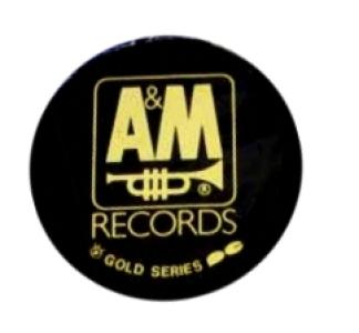 A&M Records Gold Series Coaster for Japanese market