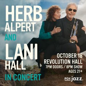 Herb Alpert & Lani Hall October 18, 2023 ad