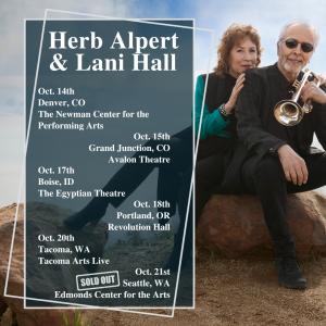 Herb Alpert & Lani Hall October 2024 concert dates
