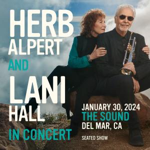 Herb Alpert & Lani Hall January 30, 2024 concert ad