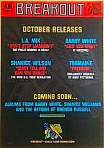 Breakout Records: October Releases ad