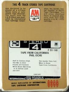 A&M Records ITCC 4-track box
