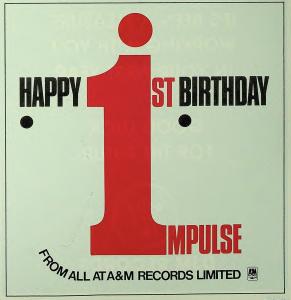 A&M Records, Ltd. birthday wish for Impulse