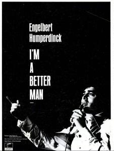 Engelbert Humperdinck: I'm a Better Man U.S. ad