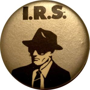 I.R.S. Records pin