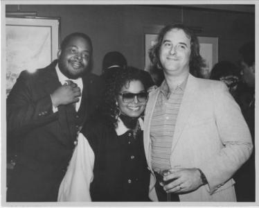 Woody Johnson, Janet Jackson, Al Marks
