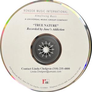 Jane's Addiction: True Nature US promotional CD single