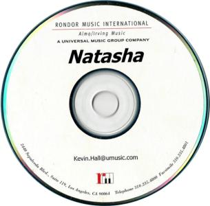 Natasha US promotional CD