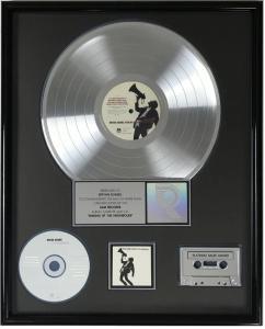 Bryan Adams: Waking Up the Neighbors US RIAA platinum album award