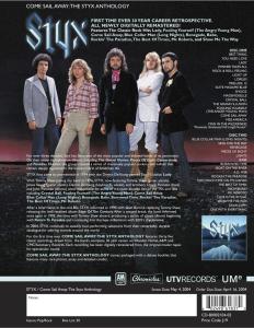 Styx: Come Sail Away the Styx Anthology US Sellsheet