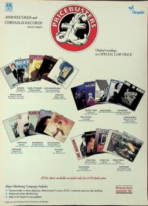 A&M Records, Ltd. price busters series ad