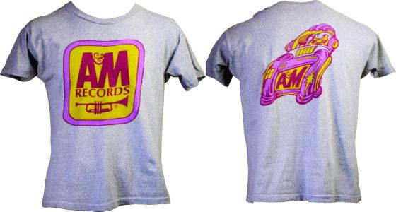 A&M Records tee shirt 1970s