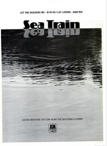 Sea Train: Let the Duchess No US ad