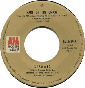 Strawbs: Part Of the Union Guatemala 7-inch