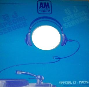 A&M Records 12-inch sleeve Italy