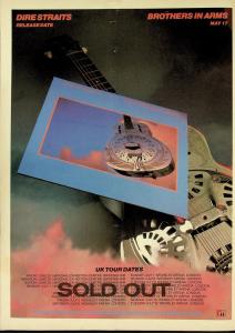 Rondor Music International Dire Straits tour Britain ad