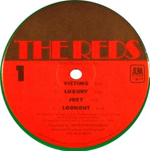 Reds self-titled US vinyl album