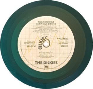 Dickies: The Incredible Shrinking Dickies Britain vinyl album