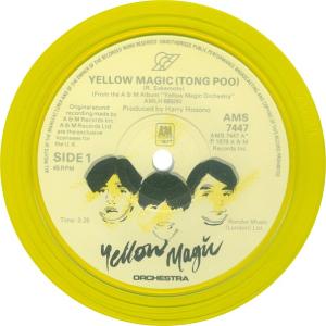 Yellow Magic Orchestra: Yellow Magic Britain 7-inch