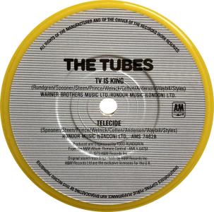 Tubes: TV Is King Britain 7-inch