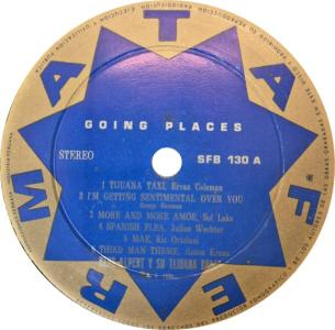 Herb Alpert & the Tijuana Brass: Going Places!! Peru vinyl album