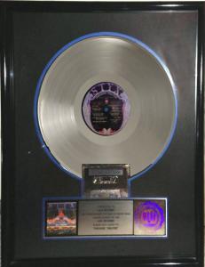 Styx: Paradise Theater RIAA platinum album