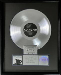 Bryan Adams: Cuts Like a Knife RIAA platinum album