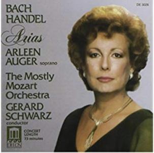 Arleen Auger: Bach/Handel: Arias US CD