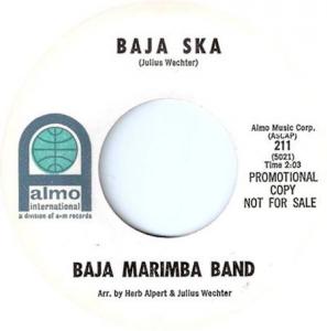 Baja Marimba Band: Baja Ska US Promo 7-inch