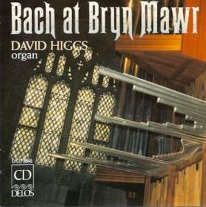 David Higgs: Bach At Bryn Mawr US CD