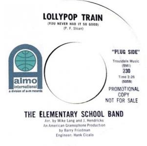 Elementary School Band: Lollipop Train US Promo 7-inch