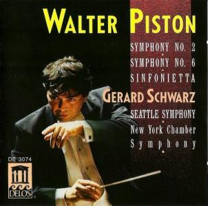 Schwarz, Seattle Symphony, NY Chamber Sym.: Piston 1: Symphonies 2 & 6, Sinfonietta CD