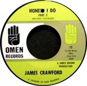 James Crawford: Honest I Do US 7-inch