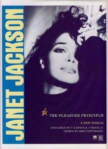 Janet Jackson: The Pleasure Principle Britain ad