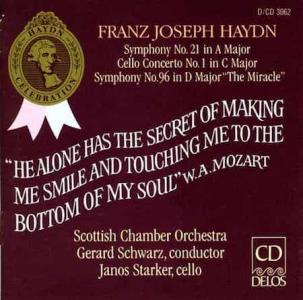 Starker, Schwarz, Scottish Chamber Orch.: Haydn: Symphonies No. 21 US CD