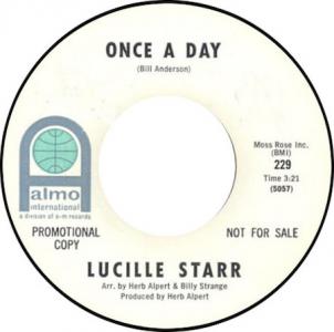 Lucille Starr: Once a Day US Promo 7-inch